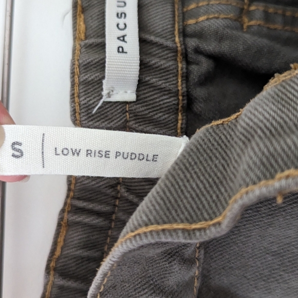 COPY - Green, Pacsun, cargo low-rise flare pants - Picture 3 of 5